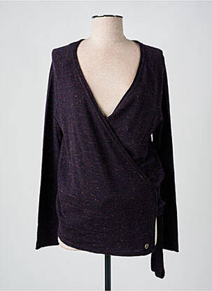 Cardigan petrecut violet LE PETIT BAIGNEUR femeie