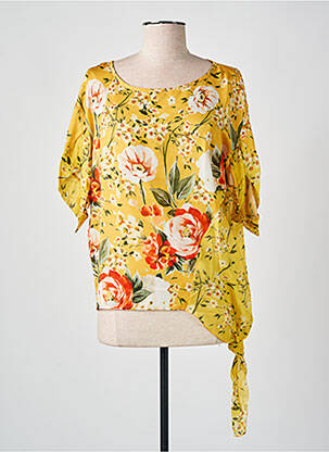 Bluză galben ELEONORA AMADEI femeie