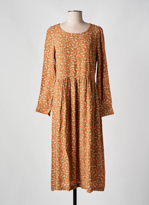 Rochie lungă portocaliu WHITE STUFF femeie