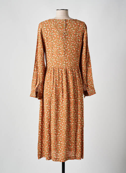 Rochie lungă portocaliu WHITE STUFF femeie