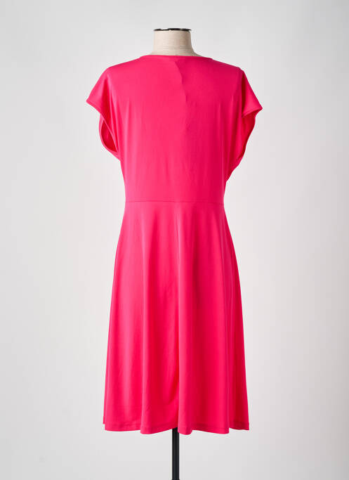 Rochie midi roz ELEONORA AMADEI femeie