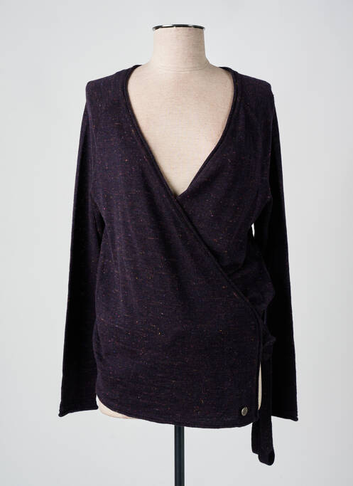 Cardigan petrecut violet LE PETIT BAIGNEUR femeie