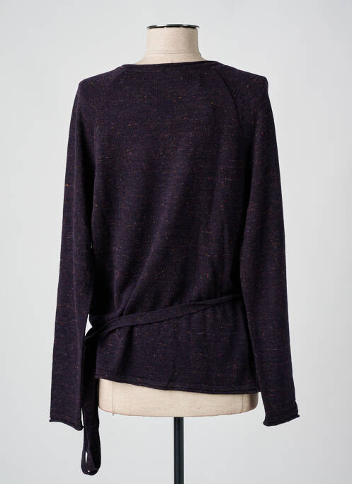 Cardigan petrecut violet LE PETIT BAIGNEUR femeie