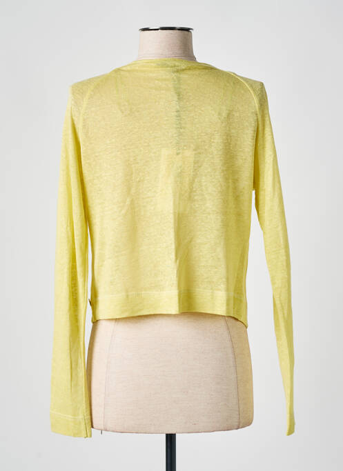 Vestă cu mâneci lungi galben ALAN RED femeie