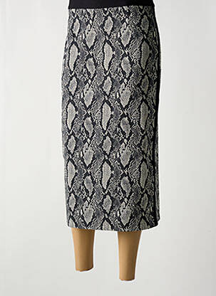 Fustă midi negru ELEONORA AMADEI femeie