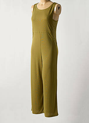 Salopetă-pantalon verde ELEONORA AMADEI femeie