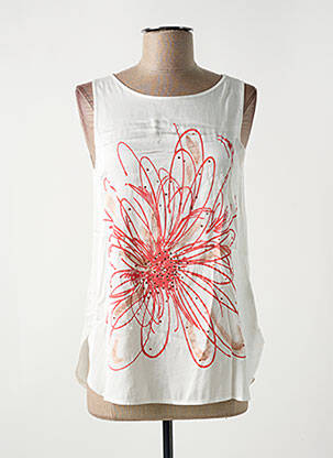 Maiou alb ELEONORA AMADEI femeie