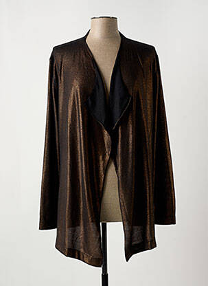 Vestă cu mâneci lungi maro LE PETIT BAIGNEUR femeie