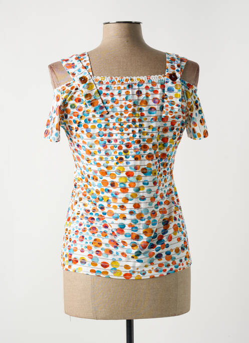 Top alb LO! LES FILLES femeie