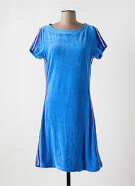 Rochie midi mâneci scurte mâneci scurte albastru BAKERY LADIES femeie