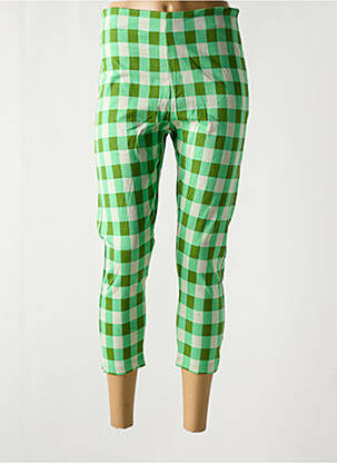 Pantalon 7/8 elasticitate mărime normală verde BAKERY LADIES femeie