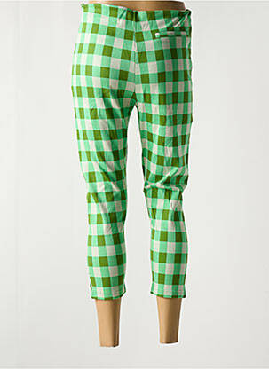 Pantalon 7/8 elasticitate mărime normală verde BAKERY LADIES femeie
