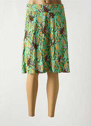 Fustă midi verde BAKERY LADIES femeie