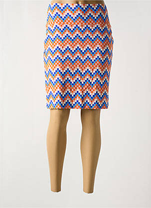 Fustă midi portocaliu BAKERY LADIES femeie