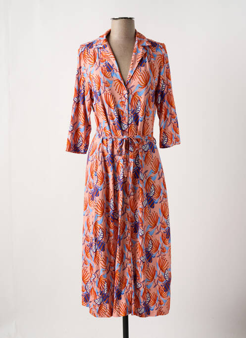 Rochie lungă roz BAKERY LADIES femeie