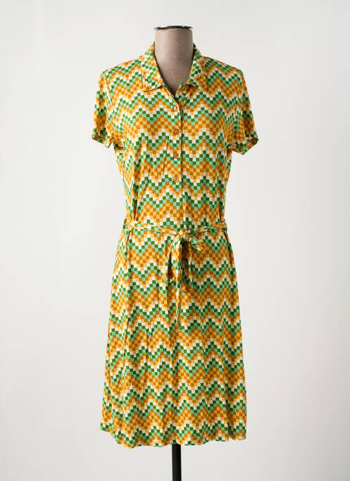 Rochie midi galben BAKERY LADIES femeie