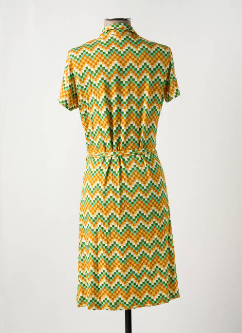 Rochie midi galben BAKERY LADIES femeie