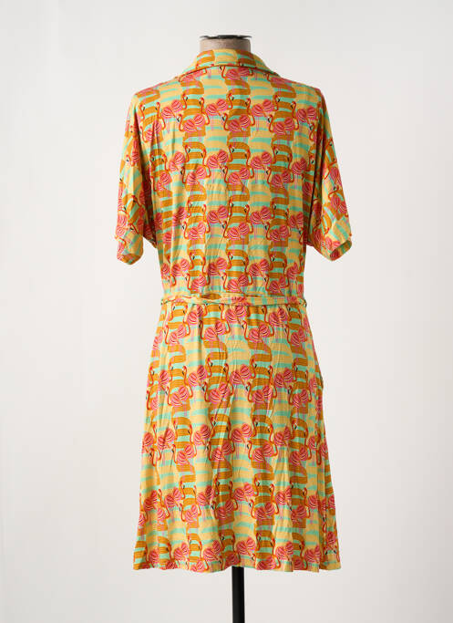 Rochie midi portocaliu BAKERY LADIES femeie