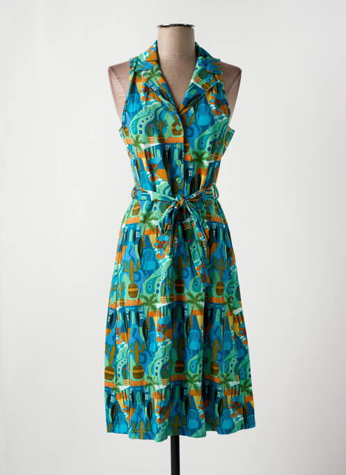 Rochie midi albastru BAKERY LADIES femeie