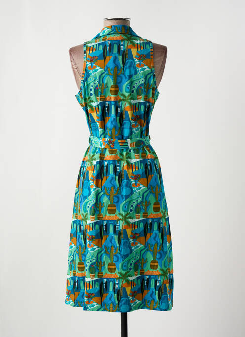 Rochie midi albastru BAKERY LADIES femeie