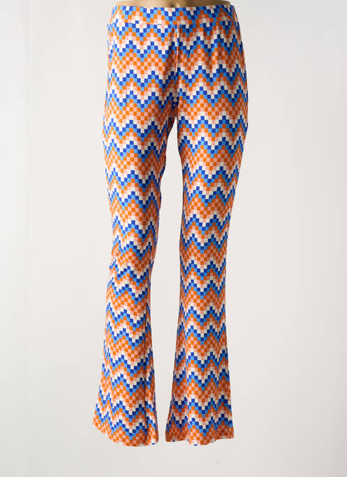 Pantalon evazat portocaliu BAKERY LADIES femeie