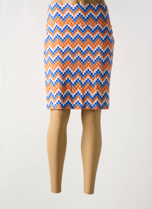 Fustă midi portocaliu BAKERY LADIES femeie