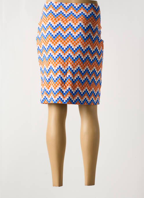 Fustă midi portocaliu BAKERY LADIES femeie