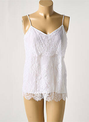 Top/Caraco alb LISE CHARMEL femeie