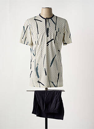 Pijamale scurte gri CHRISTIAN CANE bărbat