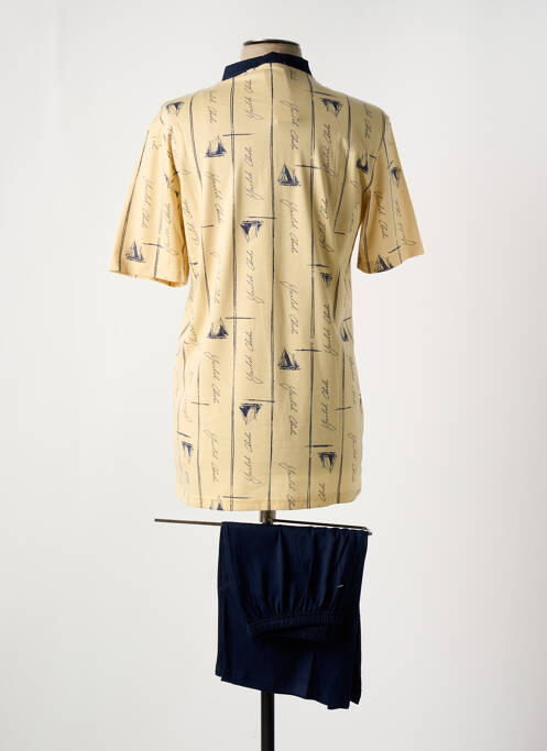 Pijamale scurte galben CHRISTIAN CANE bărbat