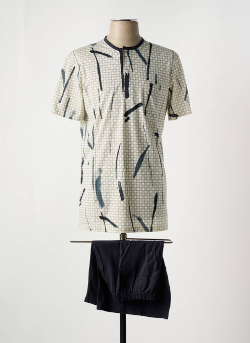 Pijamale scurte gri CHRISTIAN CANE bărbat