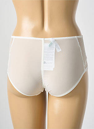 Shorty broderie dantelă de calais bej LEJABY femeie