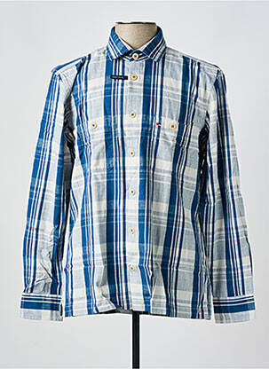 Cămașă cu mâneci lungi albastru JUPITER bărbat