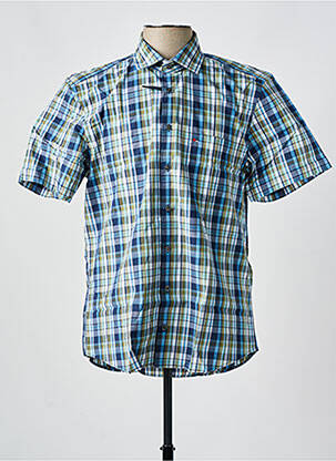 Cămașă cu mâneci scurte albastru JUPITER bărbat