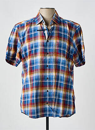 Cămașă cu mâneci scurte albastru JUPITER bărbat