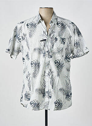 Cămașă cu mâneci scurte alb PIONEER bărbat