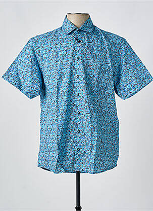 Cămașă cu mâneci scurte albastru JUPITER bărbat