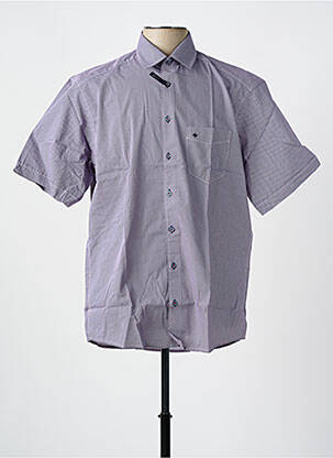 Cămașă cu mâneci scurte albastru JUPITER bărbat