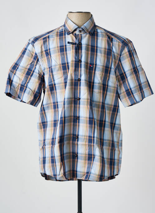 Cămașă cu mâneci scurte albastru JUPITER bărbat