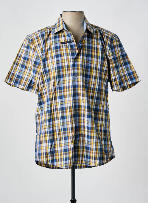 Cămașă cu mâneci scurte albastru JUPITER bărbat