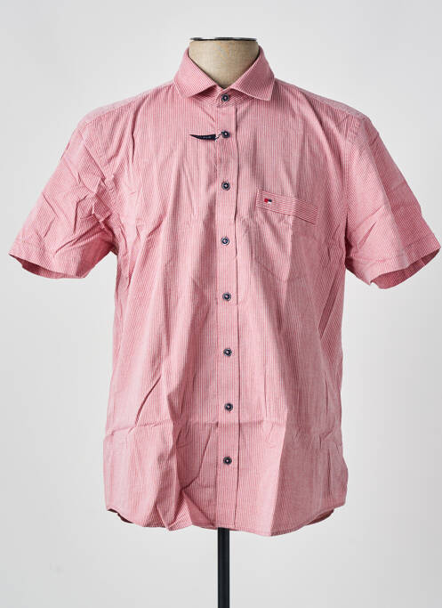 Cămașă cu mâneci scurte roșu JUPITER bărbat