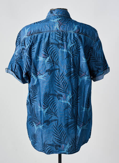 Cămașă cu mâneci scurte albastru PIONEER bărbat