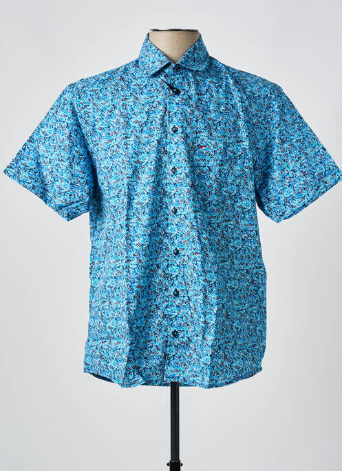 Cămașă cu mâneci scurte albastru JUPITER bărbat