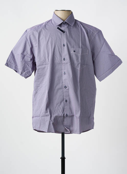 Cămașă cu mâneci scurte albastru JUPITER bărbat