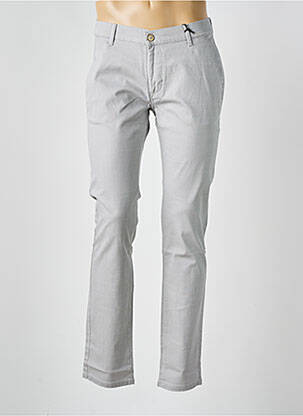 Pantalon chino elasticitate mărime normală gri PIONEER bărbat