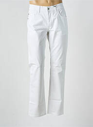 Pantalon drept elasticitate mărime normală alb PIONEER homme