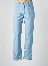 Pantalon drept elasticitate mărime normală albastru PIONEER homme