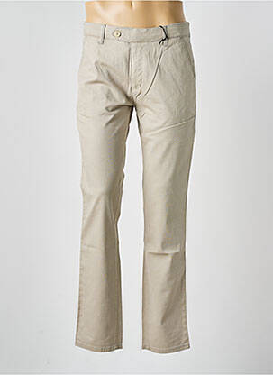 Pantalon chino maro PIONEER bărbat