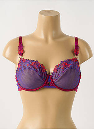 Sutien broderie violet LISE CHARMEL femeie