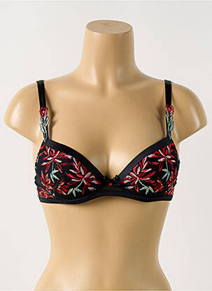 Sutien broderie top sutien modelat negru LISE CHARMEL femeie